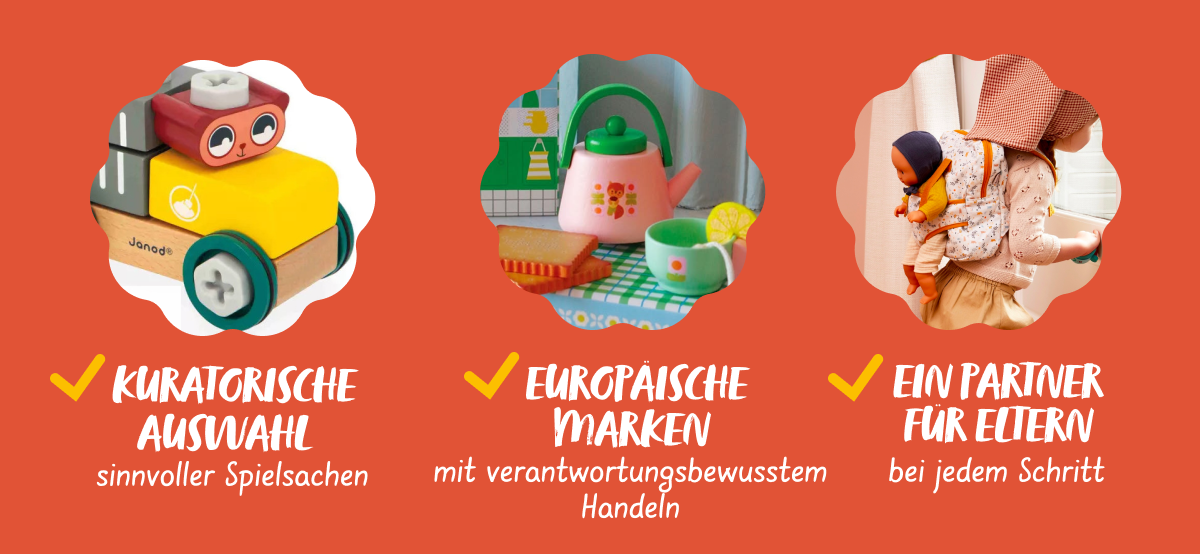 3 Jahre Garantie auf ausgewählte Spielzeuge – exklusiv bei Agathas Welt