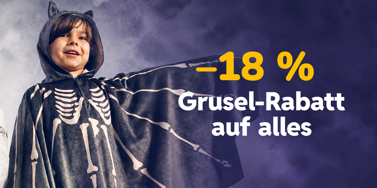 Halloween –18 %: Spiele, Basteln, Kostüme und Tipps für Weihnachtsgeschenke