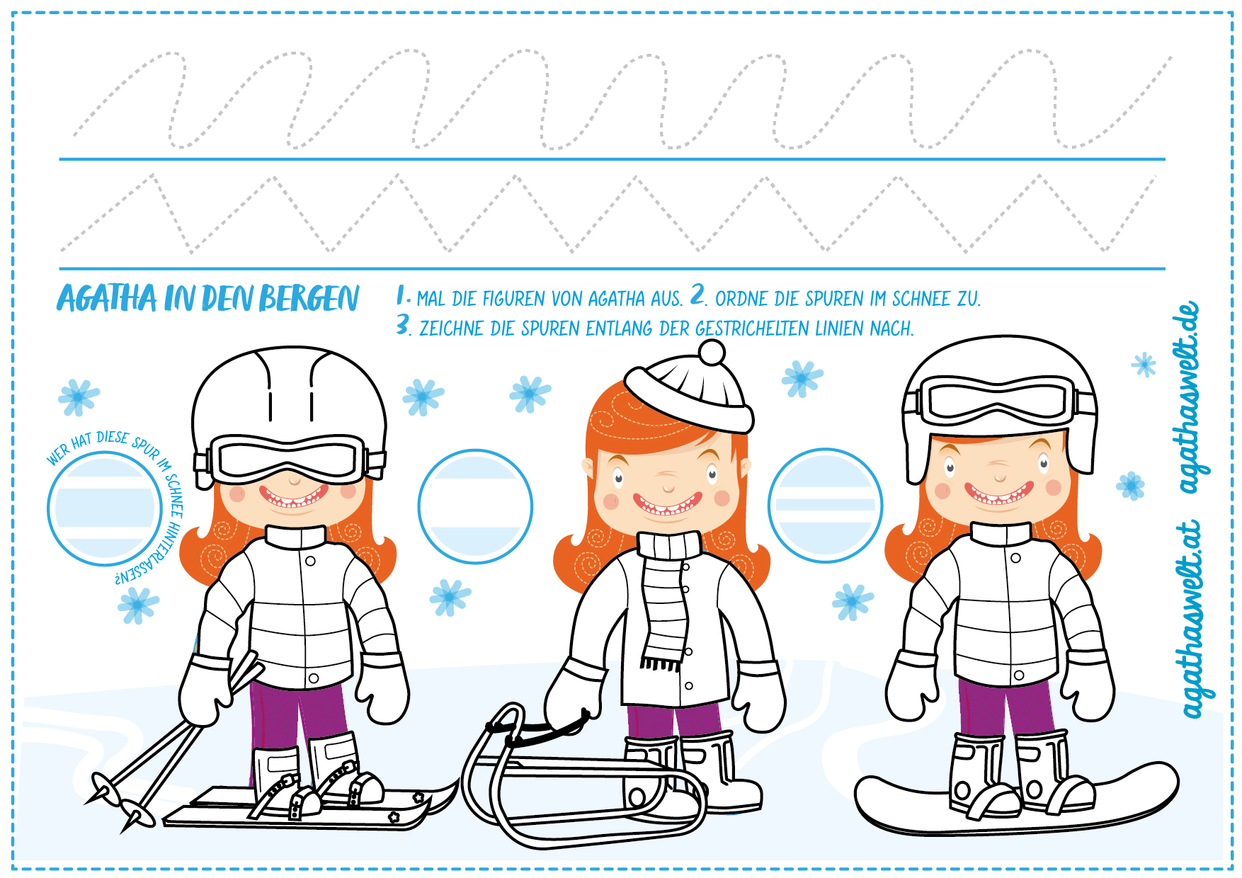 Kostenloser Download: Agatha in den Bergen