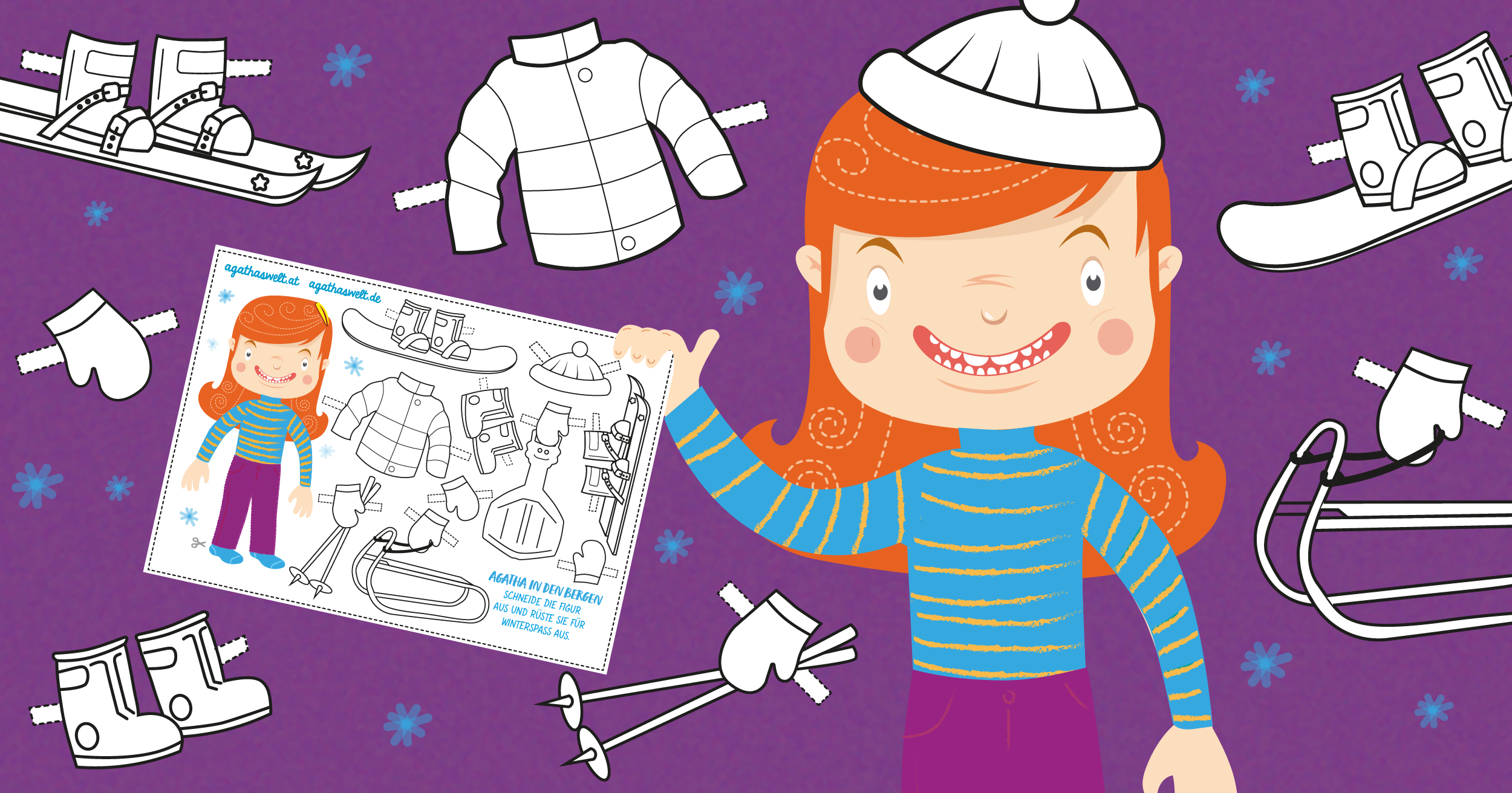 Kostenloser Download: Agatha in den Bergen