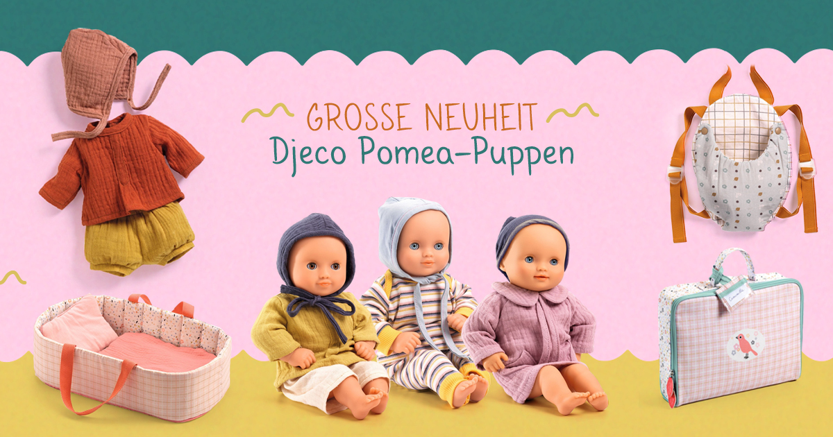 GROSSE NEUHEIT: Pomea-Babypuppen