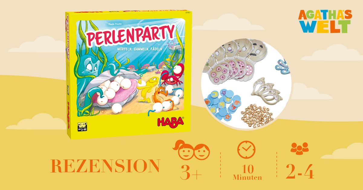 Rezension von HABA-Spiel: Perlenparty